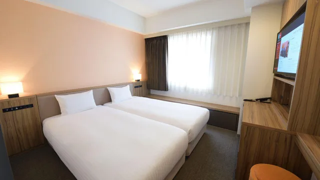 Hollywood, Standard, Twin Beds, Smoking، Hakata Green Hotel Tenjin 1/2