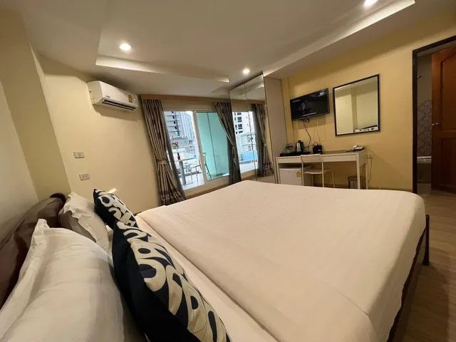 غرفة ديلوكس بشرفة، V Check Inn Sukhumvit 22 4/10