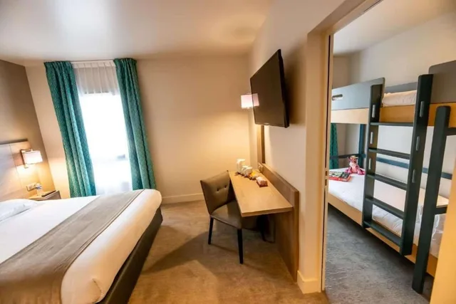 غرفة عائلية بسرير بطابقين وسرير كوين، Best Western Eden Spa 3/4