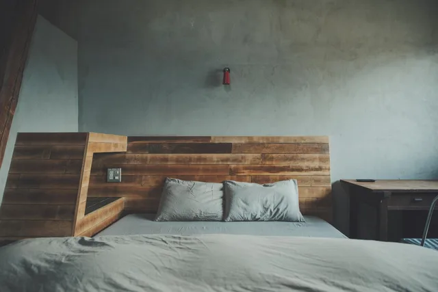 غرفة بسرير كوين بحمام مشترك، Kagelow Mt Fuji Hostel Kawaguchiko 1/2