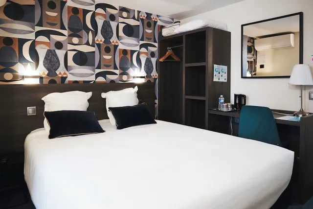 غرفة كومفورت بسرير مزدوج، Hotel Acadie Orly Morangis 4/9