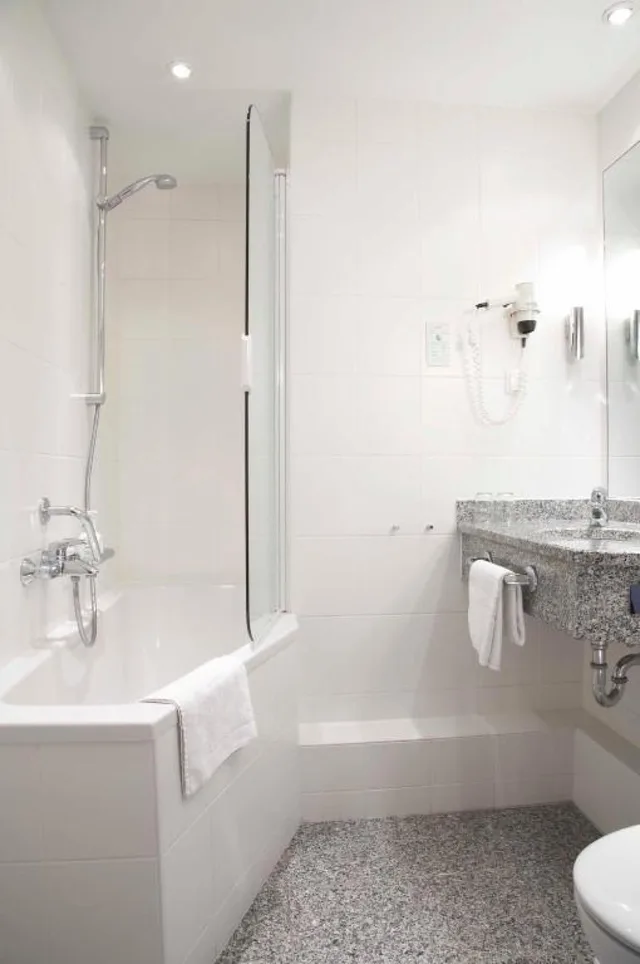 غرفة عائلية ثلاثية بسرير مزدوج مع أريكة، Baseler Hof Hotel 6/6