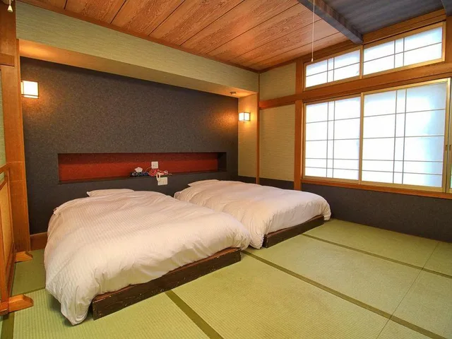 Semi Room, Japanese Western, 2 Semi Double Beds، Oyado Dairoku 1/1