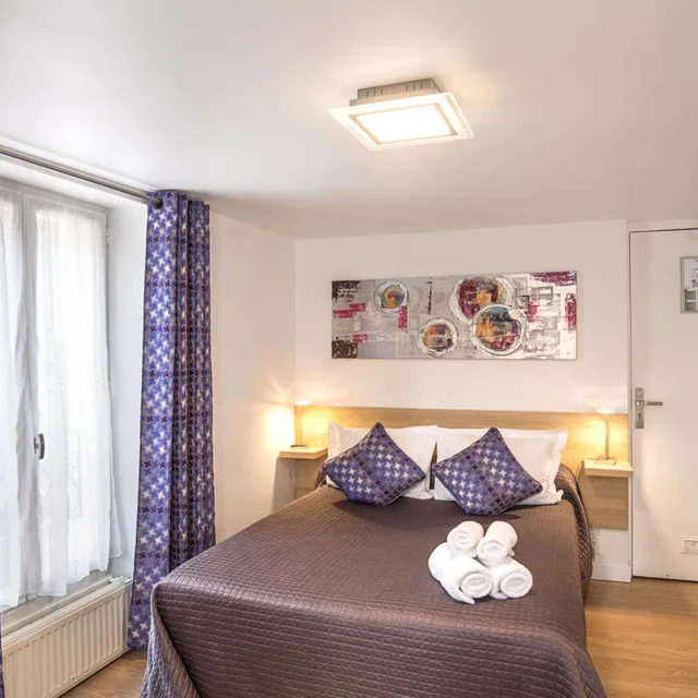 استوديو سوبيريور بسرير مزدوج، HOTEL DE L'HORLOGE 2/10
