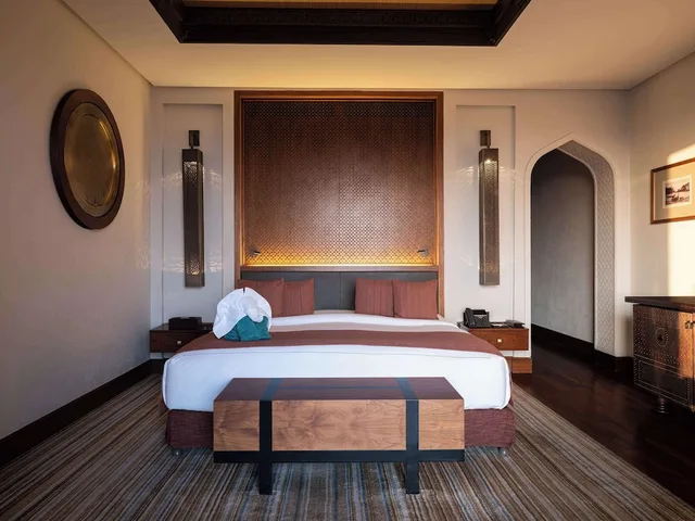 غرفة ديلوكس بسريرين منفصلين بإطلالة على الجبل، Anantara Al Jabal Al Akhdar Resort 2/10