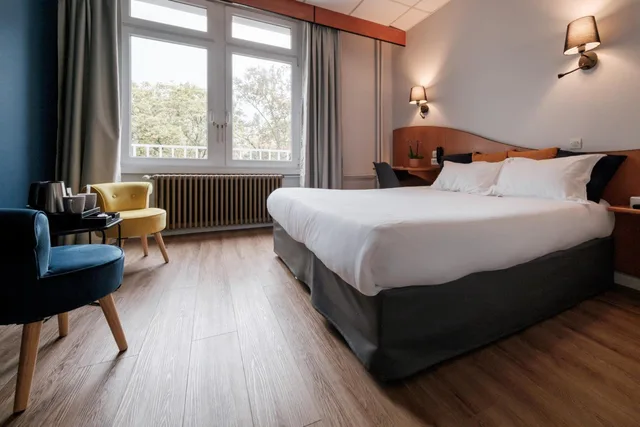 غرفة سوبيريور بسرير مزدوج، Hotel Du Parc 1/5