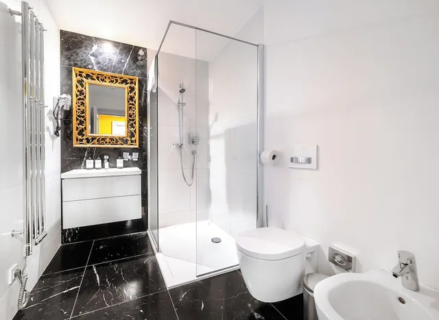 شقة سوبيريور بسريرين كينج مع أريكة، Empirent Apartments Prague Castle 10/10