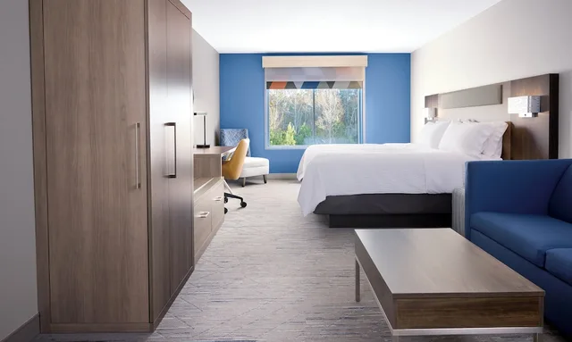 Suite, King Bed, Sofa, Holiday Inn Express Hotel And Suites Huntsville West Research Pk 2/4