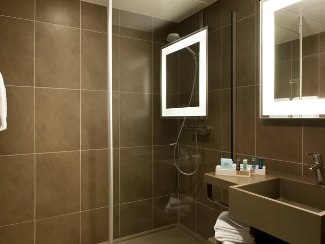غرفة كلاسيكية بسرير مزدوج مع أريكة، NOVOTEL MASSY PALAISEAU 8/9