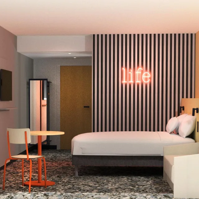 Pop, Family Suite, Double Bed، Greet Hotel Paris 13 Porte d Italie 2/4