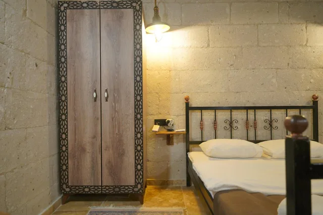 غرفة ديلوكس بسرير مزدوج بحوض استحمام، View Cave Hotel 7/10