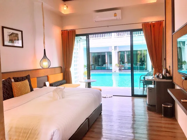 King Bed, Pool Access، Chaanburi Boutique Resort 3/4