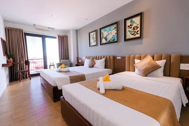 غرفة عائلية، Gardenia Hue Hotel 9/10