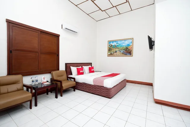 غرفة ديلوكس مزدوجة، Super OYO Capital O 1644 Hotel Griya Kencana 9/10