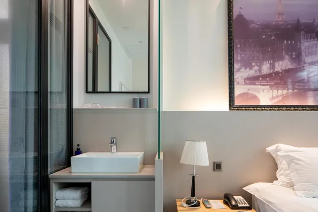 غرفة ديلوكس بسرير مزدوج أو سريرين منفصلين بشرفة، WiFi Boutique Hotel 10/10