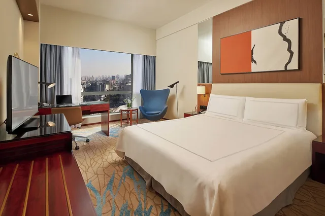 غرفة ركنية بسرير كينج، Paradox Kunshan Hotel 1/2