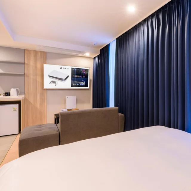 Room, Queen Bed, Ventimo Hotel and Residence Jeju 7/10