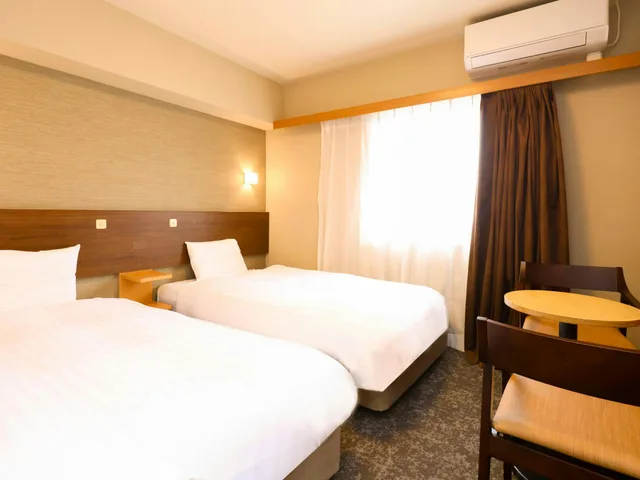 غرفة بسريرين منفصلين، Dormy Inn Niigata Natural Hot Spring 1/1