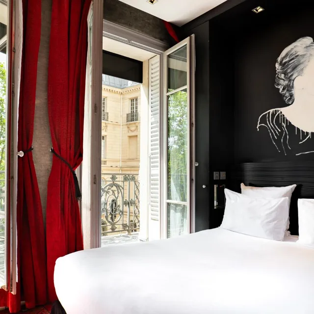 غرفة بسرير مزدوج، Maison Albar Hotel Paris Champs Elysees 1/6