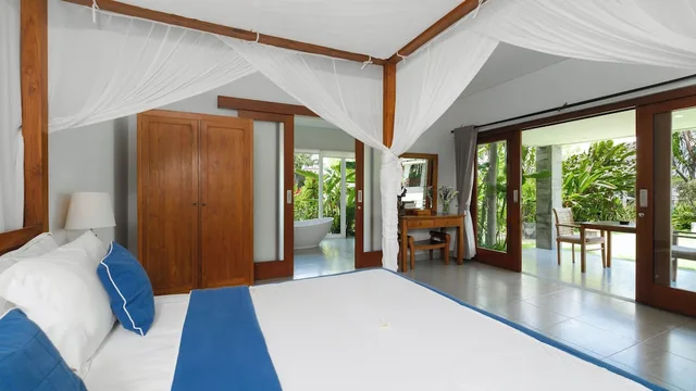 فيلا عائلية بسريرين منفصلين وسريرين كينج بإطلالة على المسبح بـ5 غرف نوم بمسبح خاص، Villa Yenian 3/10