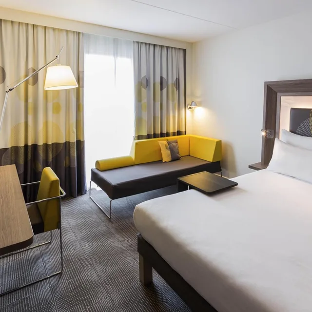 غرفة عائلية بسرير مزدوج مع أريكة، Novotel Amsterdam Schiphol Airport 9/10