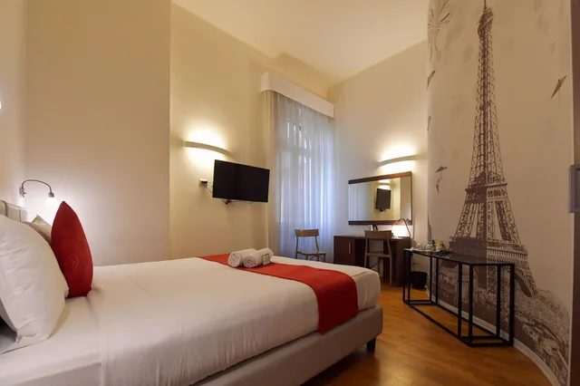 غرفة سوبيريور بسرير مزدوج أو سريرين منفصلين، Suites Farnese Design Hotel 6/10
