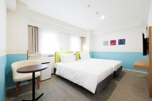 غرفة بريميوم بسريرين منفصلين للمدخنين، Ana Holiday Inn Sapporo Susukino 7/10