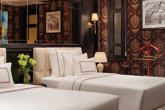 غرفة تنفيذية بسريرين منفصلين، The Haron Hanoi Boutique Hotel 8/10