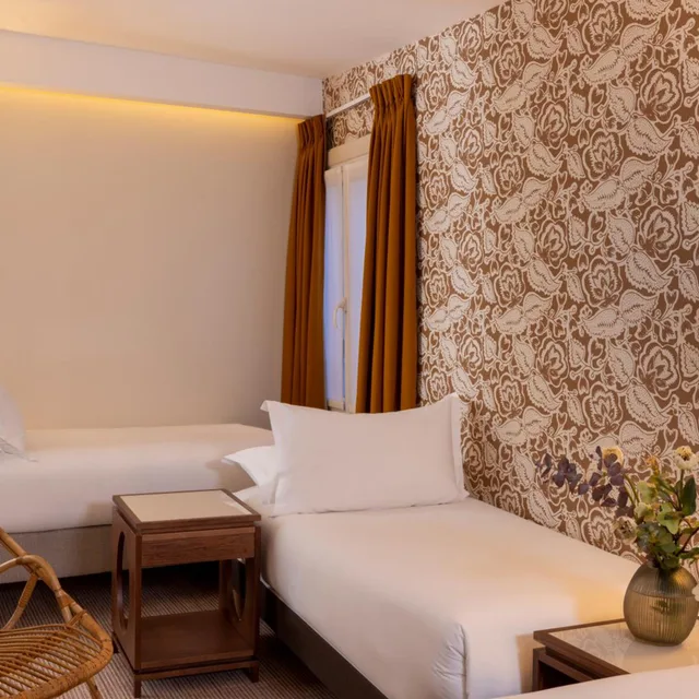 غرفة عائلية بسرير فردي، HOTEL MICHELET ODEON 2/2