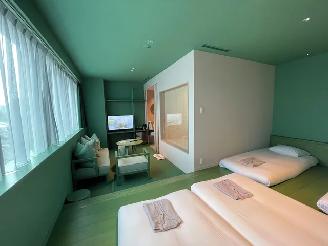 Green, Premier, Quadruple, 4 Beds، Toggle Hotel Suidobashi TOKYO 1/4