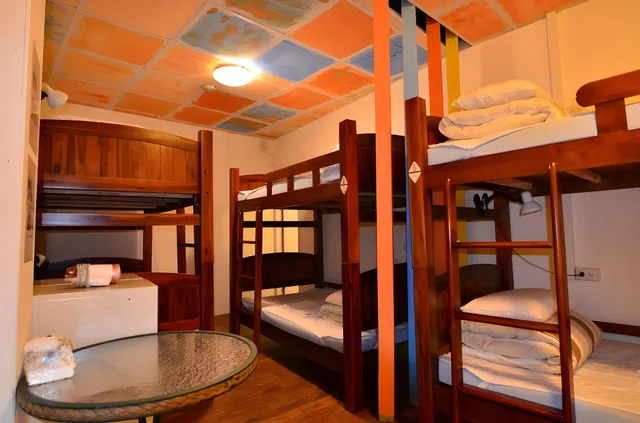 سكن مشترك مختلط بثمانية أسرّة وسرير كينج، On My Way Jiufen Youth Hostel 1/1