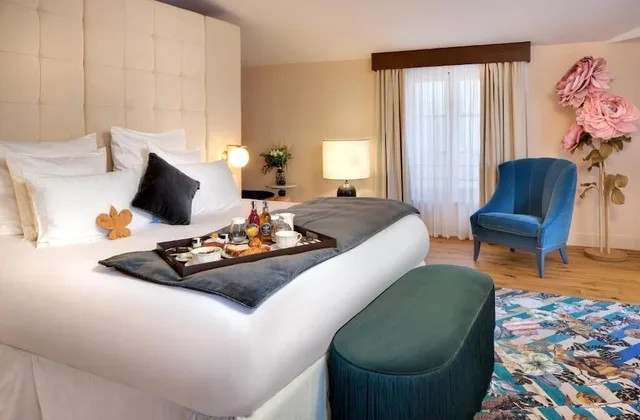 غرفة غراند بسرير كينج، Hotel Richer de Belleval 2/4