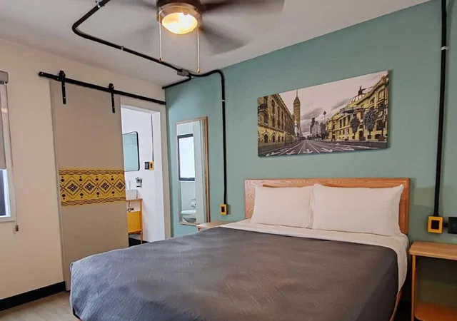 Standard, Queen Bed, Hotel Escala Colonia Roma 2/8