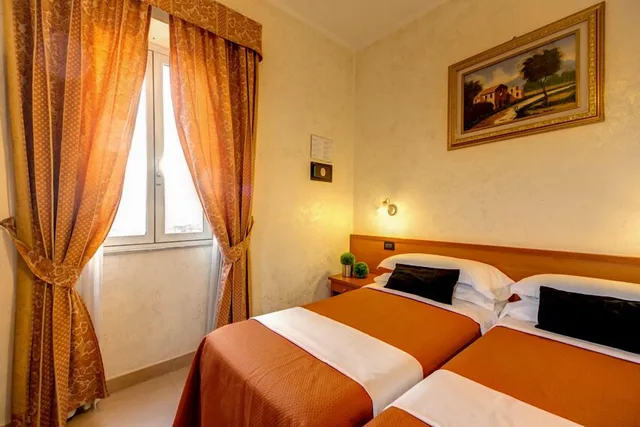 غرفة بسريرين منفصلين، Hotel Parker Roma 2/10