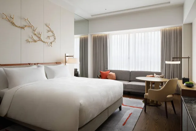 Guest Room, Deluxe, King Bed, City View, JW Marriott Hotel Nara 3/7