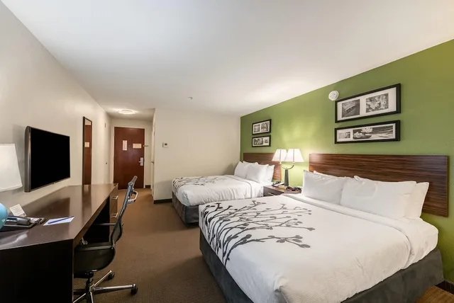 غرفة قياسية بسريرين كوين، Sleep Inn & Suites Ruston Near University 8/10
