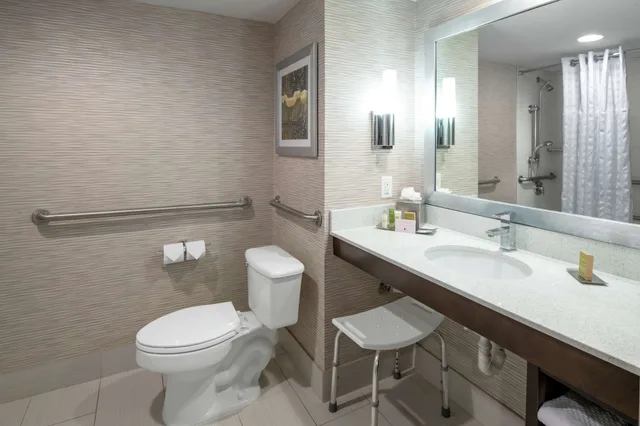 Room, King Bed, Balcony or Patio, Accessible, Doubletree By Hilton Hotel Jacksonville Airport 5/8