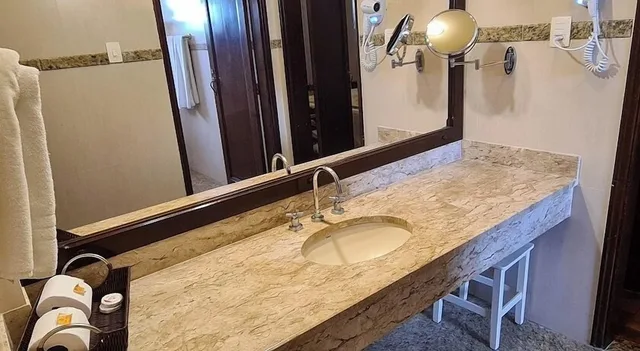 غرفة ديلوكس بسرير مزدوج، Gloria Caxambu Resort and Convention 4/4