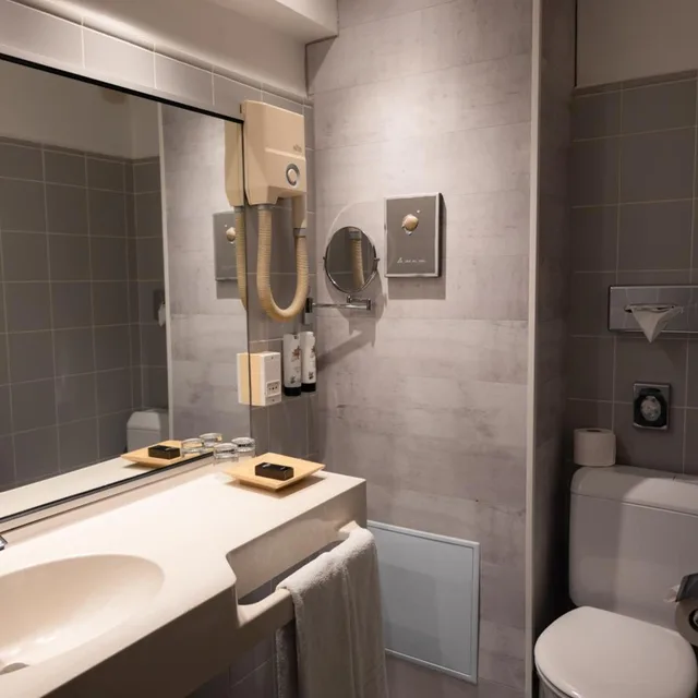 غرفة قياسية بسرير مزدوج أو سريرين منفصلين، New Hotel Charlemagne 6/7