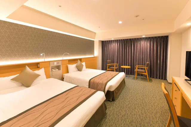 غرفة ديلوكس بسريرين مزدوجين، Narita Tobu Hotel Airport 1/2