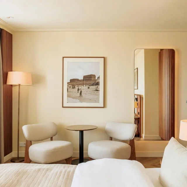 King Bed, Land Side، Grand Hotel Huis ter Duin 9/10