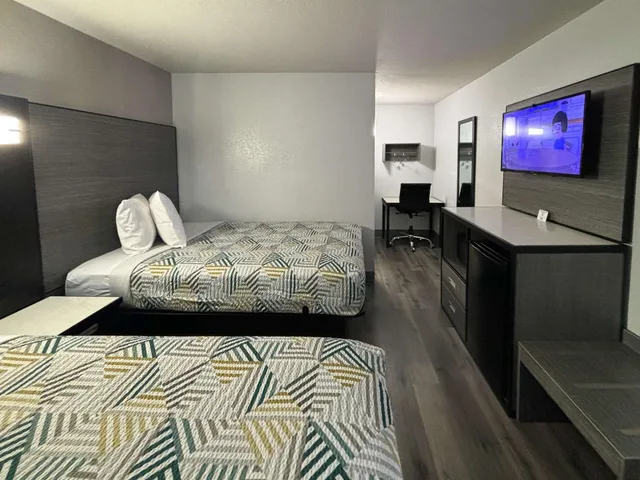 غرفة ديلوكس رباعية، Motel6 Meridian, MS 1/9