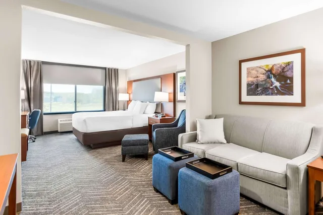Suite, King Bed, Comfort Inn and Suites Mountain Iron And Virginia 2/2
