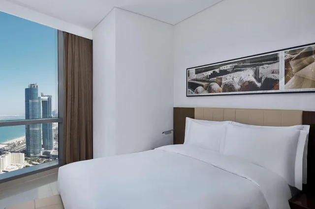 شقة بسرير كينج أو كوين بإطلالة على البحر بغرفتي نوم، Conrad Abu Dhabi Etihad Towers 2/4