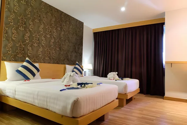 غرفة سوبيريور بسريرين مزدوجين، iCheck Inn Central Patong 2/2