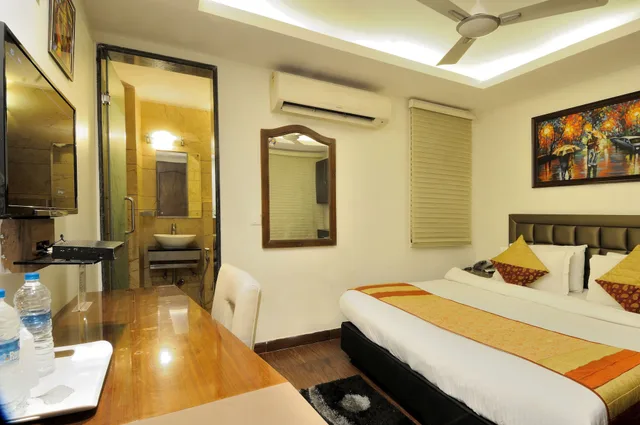غرفة ديلوكس بسرير مزدوج، Hotel Cabana Pahar Ganj 1/5