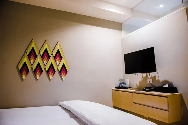 غرفة عائلية بسرير مزدوج وسرير بطابقين، GN Luxury Hostel 3/5