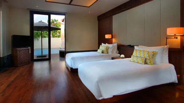 فيلا بسرير كينج بإطلالة على الحديقة، InterContinental Bali Sanur Resort, an IHG Hotel 2/5