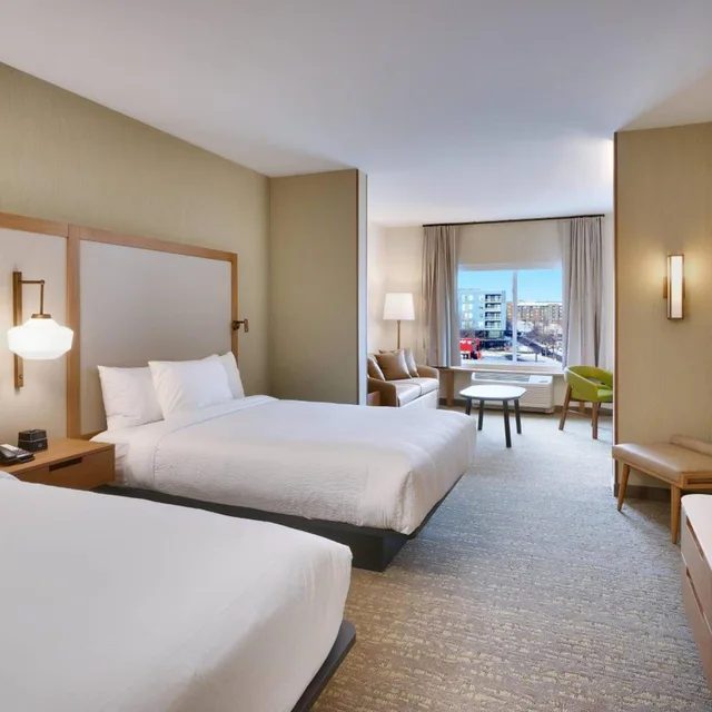جناح بسريرين كوين مع أريكة، Fairfield Inn And Suites Denver West Federal Center 1/3