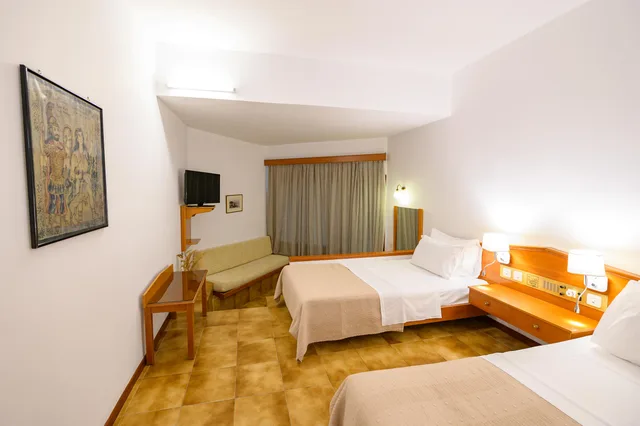 غرفة قياسية بسرير مزدوج أو سريرين منفصلين، Hotel Europa Olympia 1/4